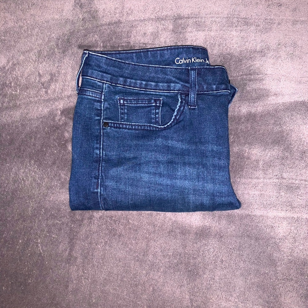 **Calvin Klein Slim Boyfriend Jeans, Size 8**
